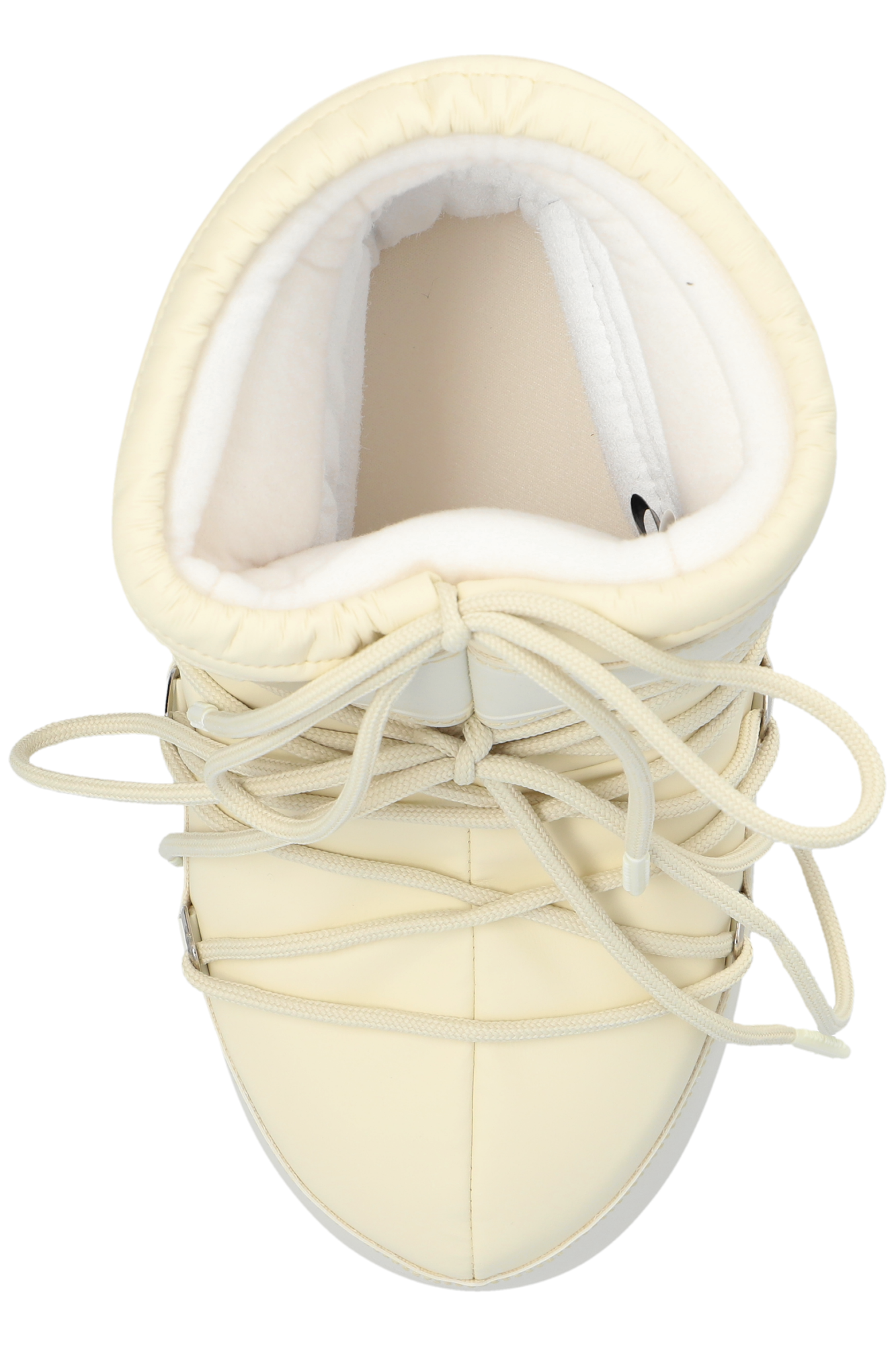 Cream Snow Boots Icon Low Rubber Moon Boot